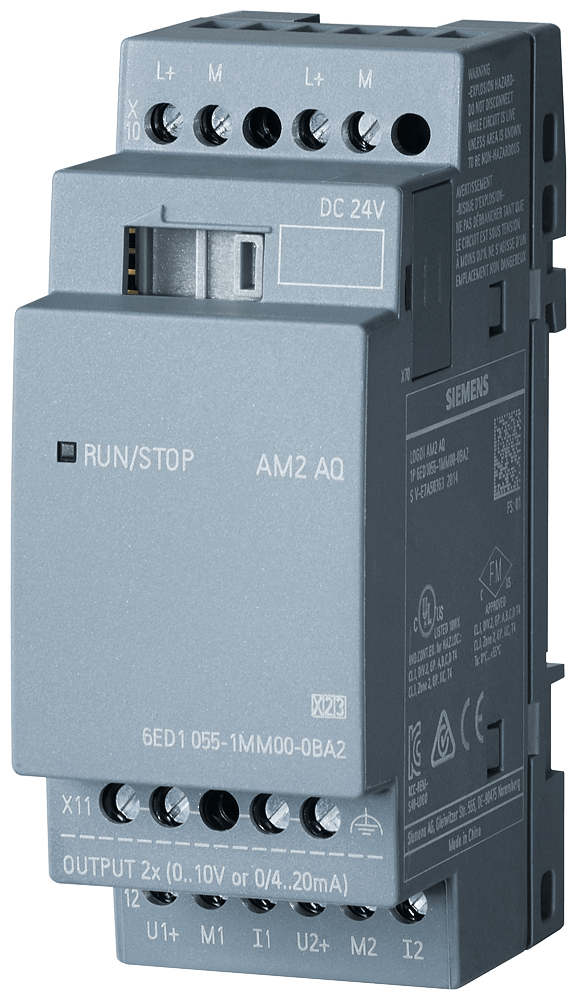 LOGO! AM2 AQ, 2AQ, 0-10V, 0/4-20mA