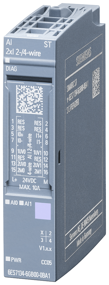 ET 200SP, AI 2xI 2-/4-Wire ST, PU 1