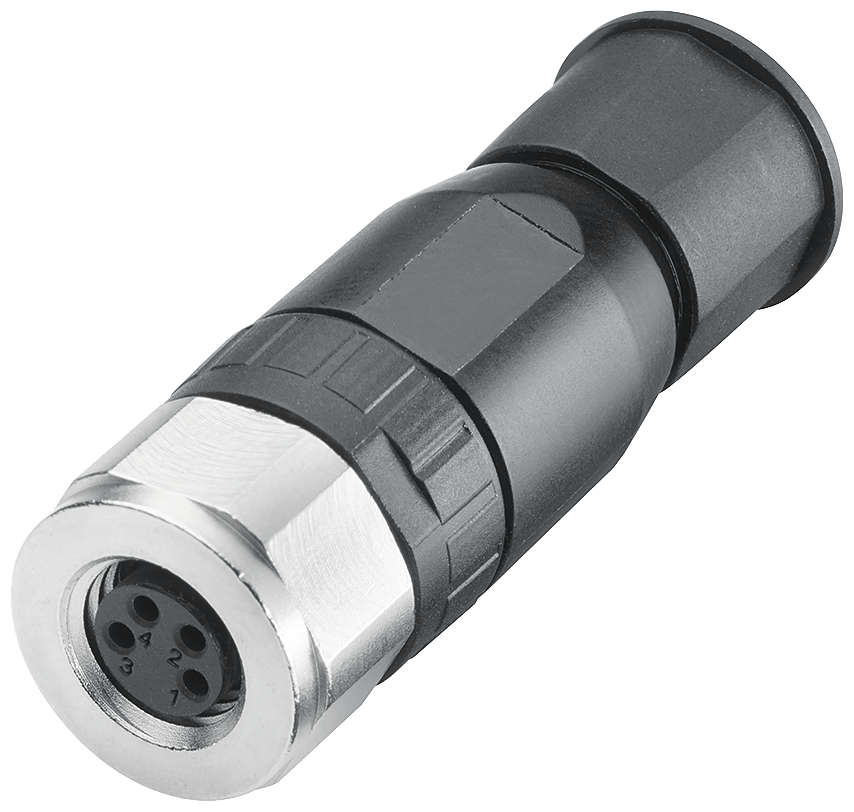 M8 Power Connector, Socket