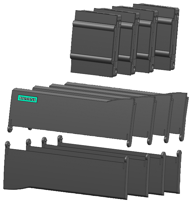 Door Kit CPU 1214 (4/Pack)