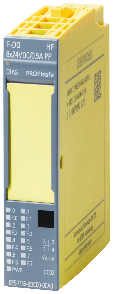 ET 200SP, F-DQ 8x24VDC/0.5A PP HF