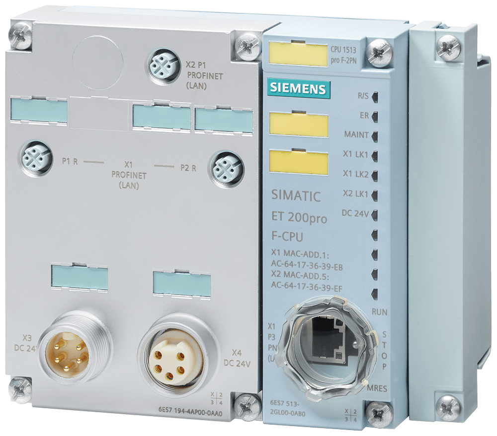 ET 200pro: CPU 1513pro F-2 PN