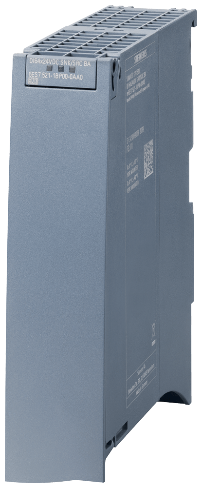 S7-1500, DI 64x24VDC SNK/SRC BA