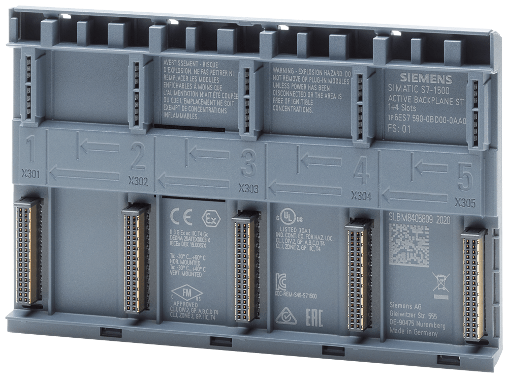 SIMATIC S7-1500 active backplane...