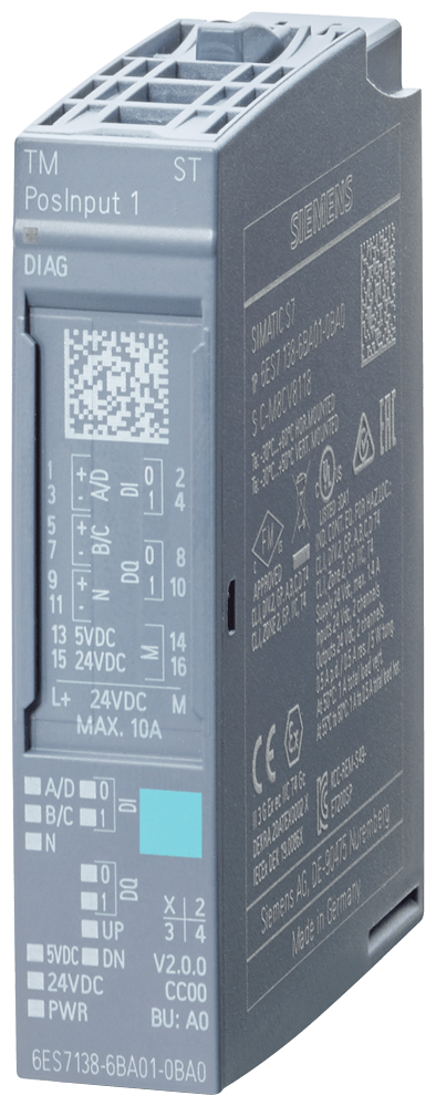 ET 200SP, TM Posinput 1, PU 10