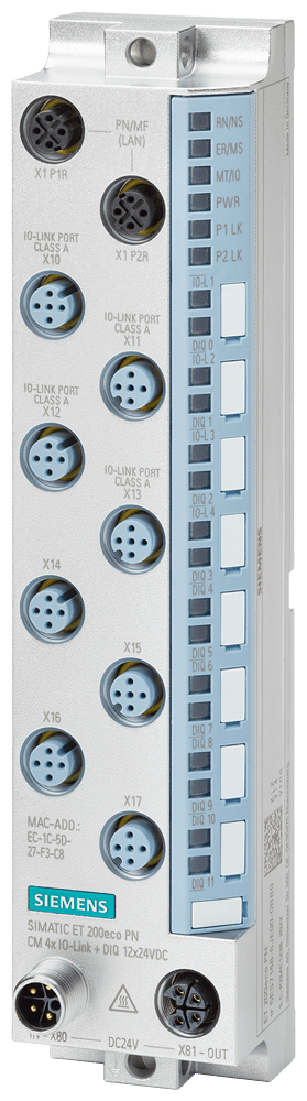 ET 200eco PN, CM 8x IO-Link, M12-L