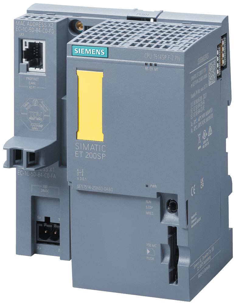 CPU 1514SP F-2 PN, 900KB Prog.3,...