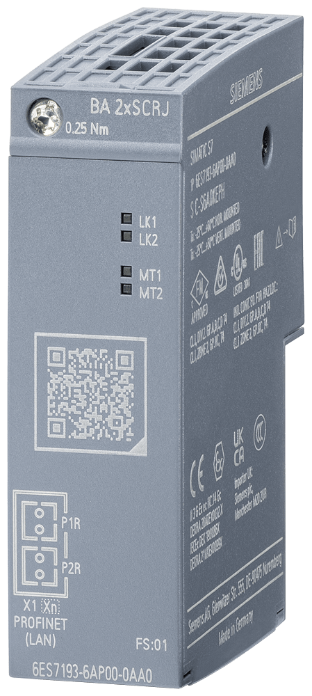 ET 200SP, Busadapter BA 2xSCRJ