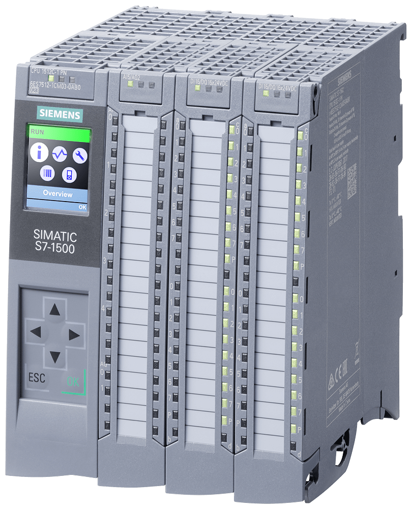 CPU 1512C-1 PN, 250 KB Prog, 1 M...