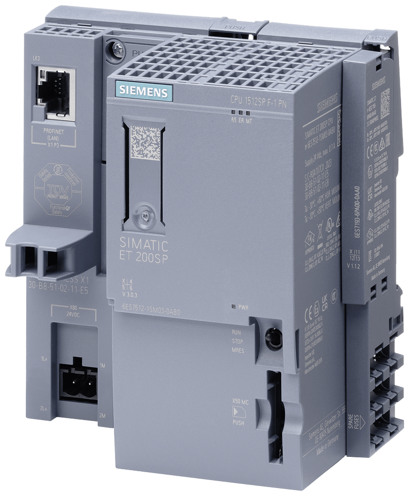 CPU 1512SP F-1 PN, 600KB Prog.2M...