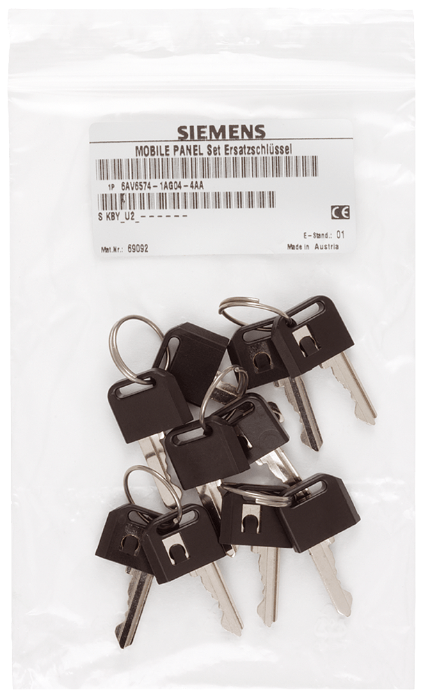 Spare key Mobile Panel, type 10