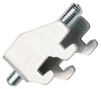 Aluminum mounting clip