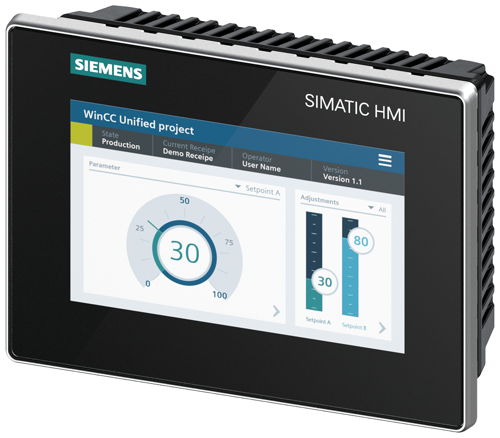SIMATIC HMI MTP700 Unified Comfort