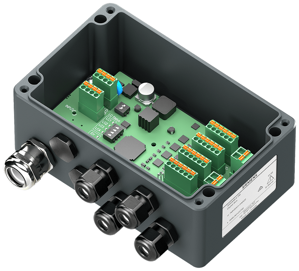 SIWAREX DB Digital junction box Alu