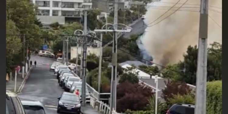 Fire at Roslyn Scout Group Hall in Dunedin Fire at Roslyn Scout Group Hall in Dunedin