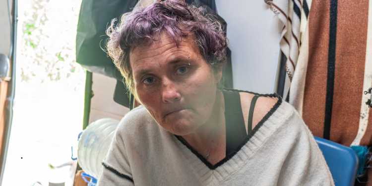 Hamilton woman with cerebral palsy lives in campervan with dogs Hamilton woman with cerebral palsy lives in campervan with dogs