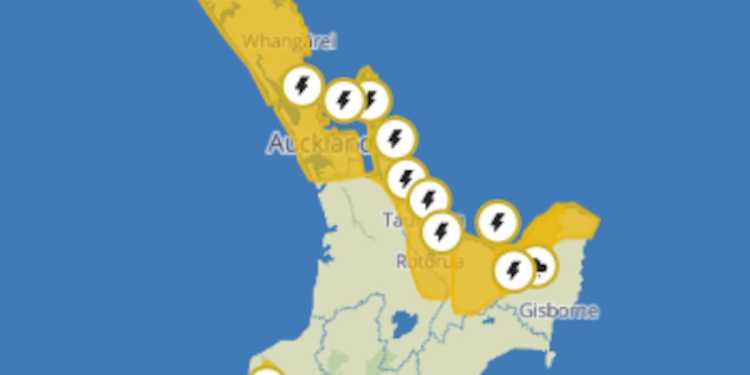 Severe Thunderstorm Watch for Northern Regions on Boxing Day Severe Thunderstorm Watch for Northern Regions on Boxing Day