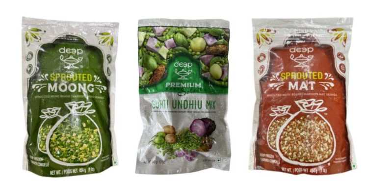 Salmonella scare: Deep Brand frozen beans and vegetables recalled Salmonella scare: Deep Brand frozen beans and vegetables recalled