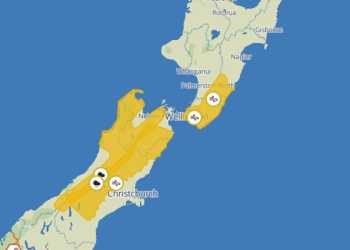 Weather Watches Issued for Strong Winds and Rain in New Zealand Weather Watches Issued for Strong Winds and Rain in New Zealand