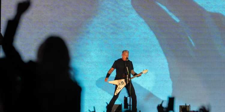 Metallica Performs in Auckland at Eden Park Metallica Performs in Auckland at Eden Park