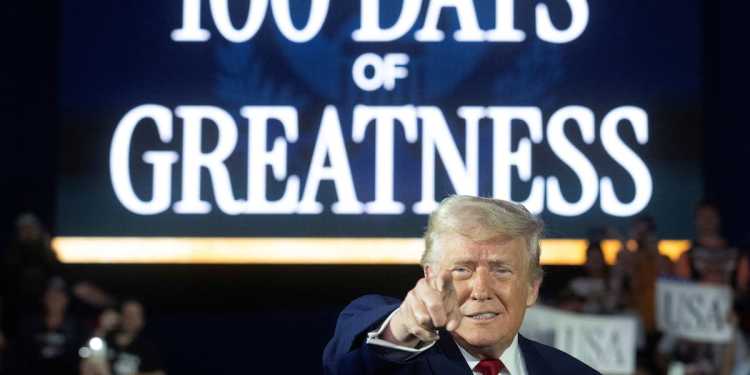 100 days down, 1361 to go: Donald Trump’s blitz has barely begun – Audrey Young 100 days down, 1361 to go: Donald Trump’s blitz has barely begun – Audrey Young