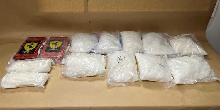 Auckland Airport Customs officials seize more than million worth of cocaine, methamphetamine Auckland Airport Customs officials seize more than million worth of cocaine, methamphetamine