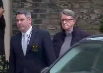 Peter Mandelson arrested for alleged leaks to Jeffrey Epstein Peter Mandelson arrested for alleged leaks to Jeffrey Epstein