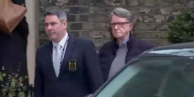 Peter Mandelson arrested for alleged leaks to Jeffrey Epstein Peter Mandelson arrested for alleged leaks to Jeffrey Epstein