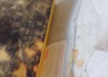 Block of Pams butter found with black mould Block of Pams butter found with black mould