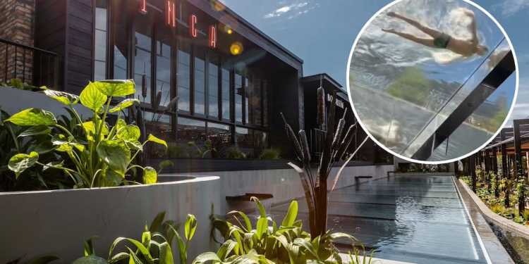 City Slikka Films Stunt in Westfield Newmarket Rooftop Pond City Slikka Films Stunt in Westfield Newmarket Rooftop Pond