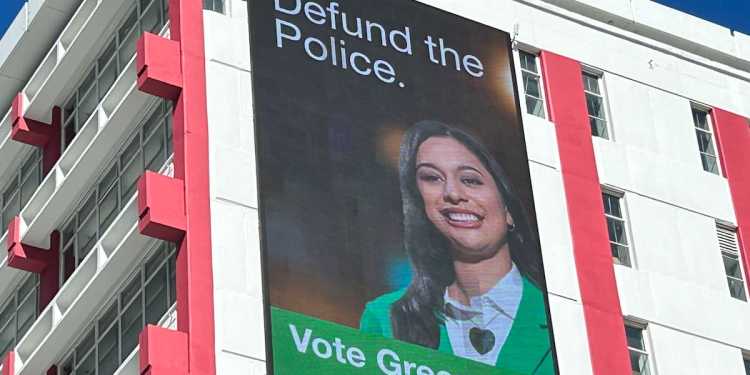 Billboards attacking Green MPs Chlöe Swarbrick and Tamatha Paul appear in Auckland, Wellington Billboards attacking Green MPs Chlöe Swarbrick and Tamatha Paul appear in Auckland, Wellington