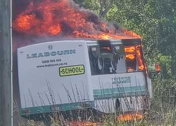 Mangawhai school bus fire prompts investigation
Parents commend driver for response during incident Mangawhai school bus fire prompts investigation
Parents commend driver for response during incident