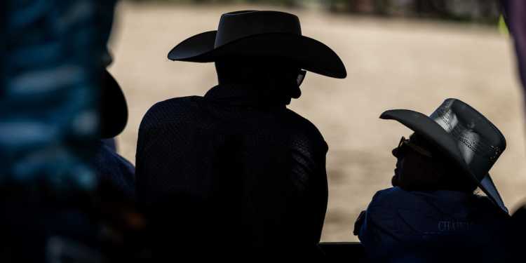 Rodeo Crowd Disperses as Bull Breaks Fence Rodeo Crowd Disperses as Bull Breaks Fence