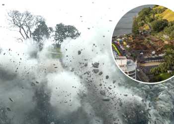 Campground Evacuated for Rockfall Safety Measures in Mount Maunganui Campground Evacuated for Rockfall Safety Measures in Mount Maunganui