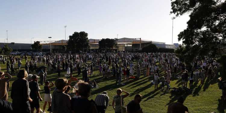 Community Holds Vigil After Mount Maunganui Landslide Community Holds Vigil After Mount Maunganui Landslide