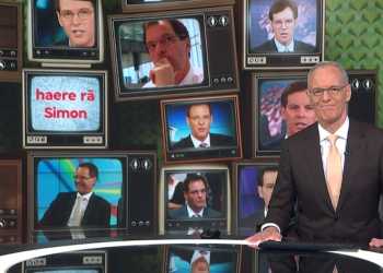 Simon Dallow hosts final 1News at Six Simon Dallow hosts final 1News at Six