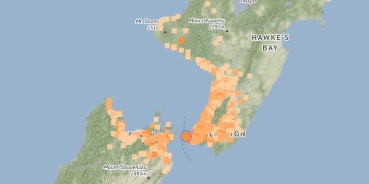 Magnitude 4.9 Earthquake Felt in Wellington Magnitude 4.9 Earthquake Felt in Wellington