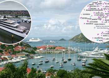 Graeme Hart’s Superyacht Anchors at St Barts for New Year Graeme Hart’s Superyacht Anchors at St Barts for New Year