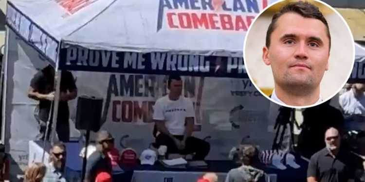 Right-wing activist Charlie Kirk shot and killed at US university, suspect in custody Right-wing activist Charlie Kirk shot and killed at US university, suspect in custody