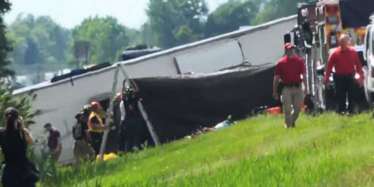 Tour bus crash in New York state leaves multiple dead, several injured Tour bus crash in New York state leaves multiple dead, several injured