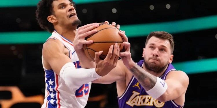 Luka Doncic Injured in Game Against 76ers Luka Doncic Injured in Game Against 76ers