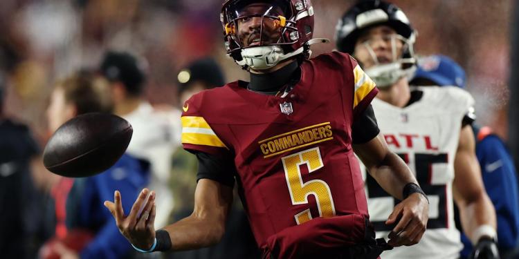 Commanders clinch playoff spot with walk-off touchdown pass over Falcons in overtime Commanders clinch playoff spot with walk-off touchdown pass over Falcons in overtime