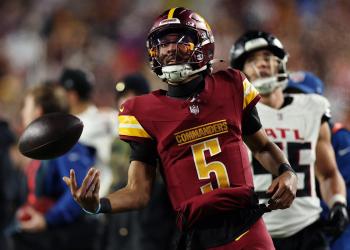 Commanders clinch playoff spot with walk-off touchdown pass over Falcons in overtime Commanders clinch playoff spot with walk-off touchdown pass over Falcons in overtime