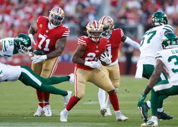 No Christian McCaffrey, no problem: 49ers blast Jets behind fill-in RB Jordan Mason No Christian McCaffrey, no problem: 49ers blast Jets behind fill-in RB Jordan Mason