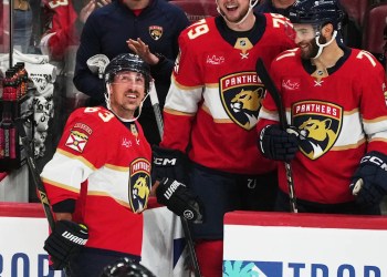 Panthers defeat Capitals 6-3
Marchand records 1,000 career points Panthers defeat Capitals 6-3
Marchand records 1,000 career points