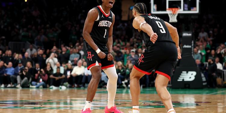 Rockets sink Celtics in Boston with buzzer-beater, career-high from red-hot Amen Thompson: ‘I feel like Kobe’ Rockets sink Celtics in Boston with buzzer-beater, career-high from red-hot Amen Thompson: ‘I feel like Kobe’