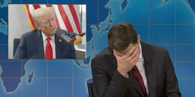 Trump’s ‘Schlonged’ Comment Nearly Broke ‘SNL’s’ Colin Jost Trump’s ‘Schlonged’ Comment Nearly Broke ‘SNL’s’ Colin Jost