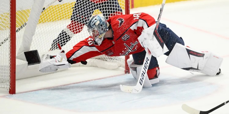 Logan Thompson's superb goaltending puts the Capitals up 2-0 on the Canadiens in the series Logan Thompson's superb goaltending puts the Capitals up 2-0 on the Canadiens in the series