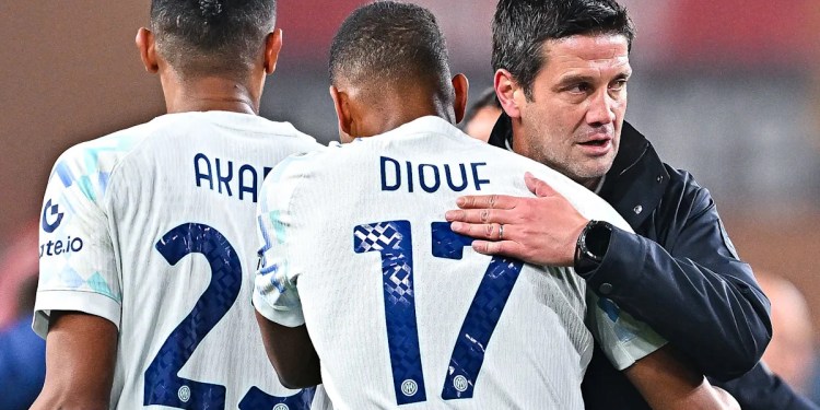 BVB 0-2 Inter Milan: Cristian Chivu Commends Andy Diouf BVB 0-2 Inter Milan: Cristian Chivu Commends Andy Diouf