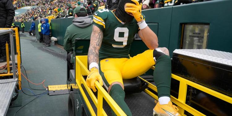 Packers' WR Christian Watson out for season after tearing ACL during Week 18 loss to Bears Packers' WR Christian Watson out for season after tearing ACL during Week 18 loss to Bears